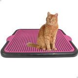 Bandeja Coletora De Areia Para Gato Tapete Coletor Gato 55cm