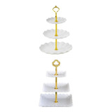 Bandeja De Armazenamento Torre De Sobremesas Prato De Doces