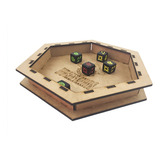 Bandeja De Dados Para Jogos De Tabuleiro E Rpg Bucaneiros