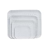 Bandeja De Papelão Branca N 1 100 Unidade