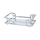 BANDEJA HARA LUANA CROMADA 39 5X70 CM