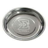 Bandeja Magnética Redonda Grande Aço Inox 150x150mm Sgt