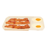Bandeja Micro ondas P Ovos Bacon Café Da Manhã Utensílio