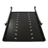Bandeja Móvel Padrão 19 1u X 800mm Preta Max Eletron