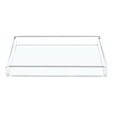 Bandeja Organizadora Acrilico Clean Slim Organiza Maquiagem