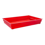 Bandeja Plastica Grande Retangular Para Fundo Viveiro Gaiola