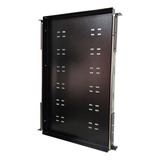 Bandeja Prateleira 1u X 600mm Móvel 4 Pontos Rack Serv 19