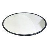 Bandeja Redonda Espelhada Dourado Decoração Mesa Sala 30cm