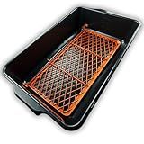 Bandeja Versátil Para Pintura De 20 Litros Preta