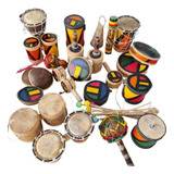 Bandinha Infantil Olodum Com 22 Instrumentos Musicais