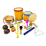 Bandinha Rítmica Com 20 Instrumentos Diversão Infantil
