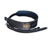 Bandoleira Personalizada Em Couro Nogueira 