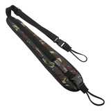 Bandoleira Tática Militar 2 Pontas Almofadada Camuflado
