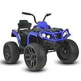 Bang Toys Carro Elétrico Infantil Quadriciclo Bravo G4 12v Azul