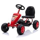Bang Toys Kart Pedal Vermelho
