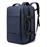 Bange Mochila Executiva Para Viagem Expansível Entre 27 40 Litros Cor Azul