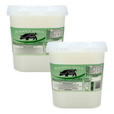 Banha Suína Natural Gordura De Porco Caipira 1l 2un