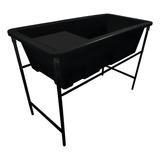 Banheira C Degrau Petshop Banho E Tosa Rotomoldada