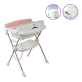 Banheira De Bebê Infantil Até 20kg Rose Splash Burigotto