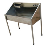 Banheira Em Aço Inox Banho Tosa Veterinário Pet Shop