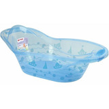 Banheira Infantil Barquinhos 23l Azul