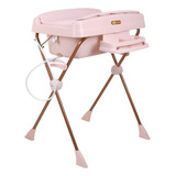 Banheira Millenia Moun Amour Rosa Até 10kg Burigotto Liso
