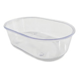 Banheira P Passarinho Aves Oval Cristal Grande 12 Un