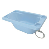Banheira Plástica Rígida Azul Pastel Galzerano