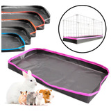 Banheiro Higiênico Cercado Porquinho Índia Impermeável 60x90 Cor Rosa