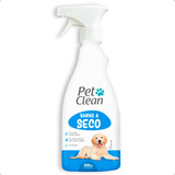 Banho A Seco Pet Clean Liquido Para Cães E Gatos 500 Ml