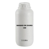 Banho De Ouro Para Ourives De 1 Litro Imersão Galvanoplastia
