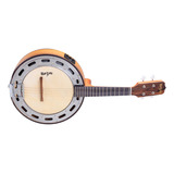 Banjo Ativo Rozini Est Imbuia Eq Afinador Rj14 Atfi