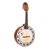 Banjo Elétrico Marquês Baj 90ctsel Mahogany Cast Aro Cromado
