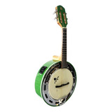 Banjo Marques Pintado Verde C Aro