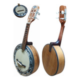Banjo Toks Natural Elétrico Verniz Fosco