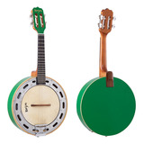 Banjo Verde Caixa Larga Rozini Elétrico