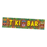  Banner De Bar Tiki Pano De Fundo De Festa Havaiana Placa
