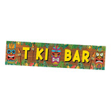 Banner De Bar Tiki Pano De Fundo De Festa Havaiana Placa