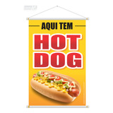 Banner Hot Dog 70x50cm