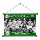 Banner Lona Pôster Palmeiras Campeão Mundial