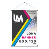 Banner Personalizado 80x120