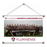 Banner Pôster Fluminense Campeão Libertadores 2023 60x40cm