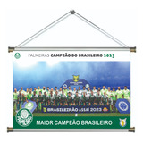 Banner Pôster Palmeiras Campeão Brasileiro 2023 60x40cm