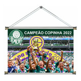 Banner Pôster Palmeiras Campeão Copinha 2022 Lona 60x40cm