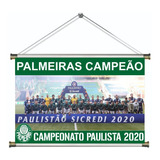 Banner Pôster Palmeiras Campeão Paulista 2020
