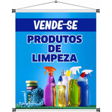 Banner Produtos De Limpeza