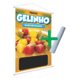 Banner Pronto Propaganda Comércio Loja Faixa Temas Giz