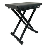 Banqueta Piano Profissional Vector Bq 100 C Almofada Preto 