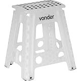 Banqueta Plástica Dobrável Altura 450mm - Vonder