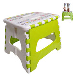 Banquinho Dobravel Portatil Desmontavel Multiuso Infantil